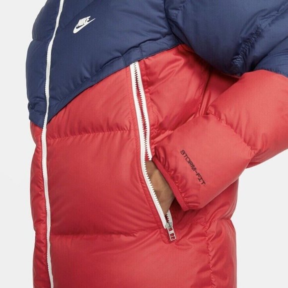 NIKE Storm-FIT Windrunner Down Fill Puffer Men's Jacket SZ 2XL XXL DD6795-410 - Picture 2 of 12